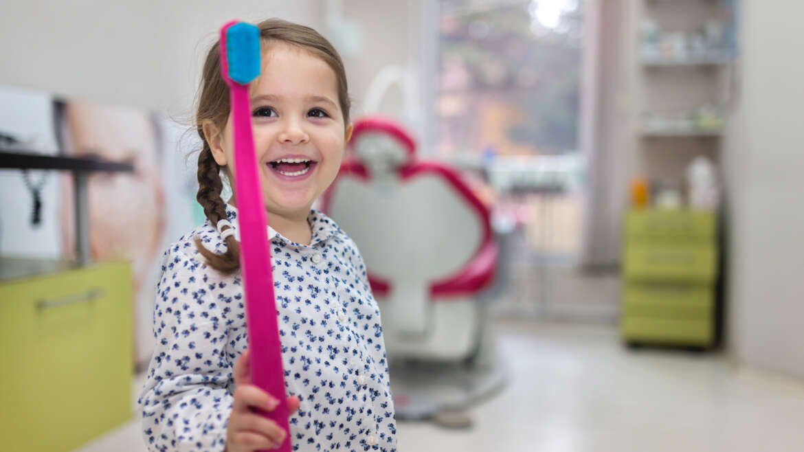 A pediatric dental visit