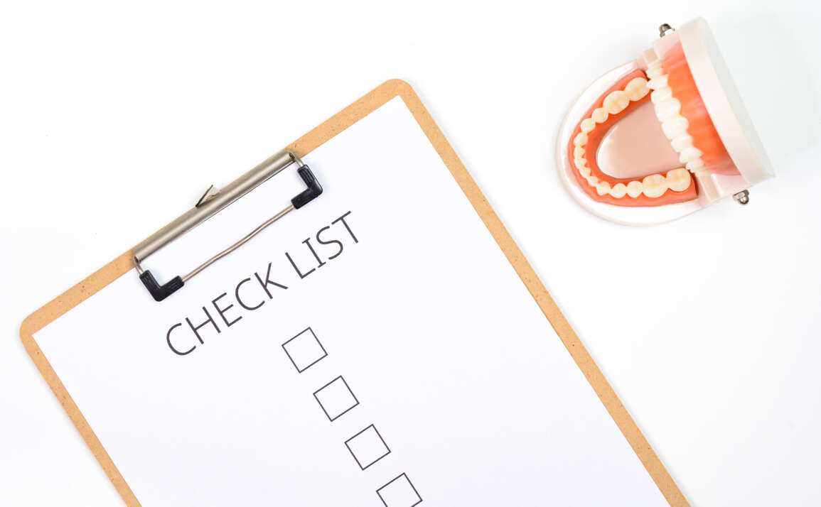 Keep this checklist handy to ensure a healthy smile