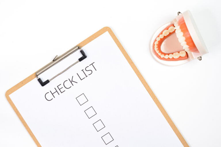 Keep this checklist handy to ensure a healthy smile